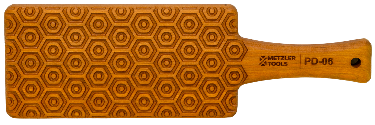 PD6 Textured Paddle "Hexagons"