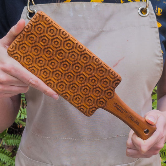 PD-6 Textured Paddle "Hexagons"