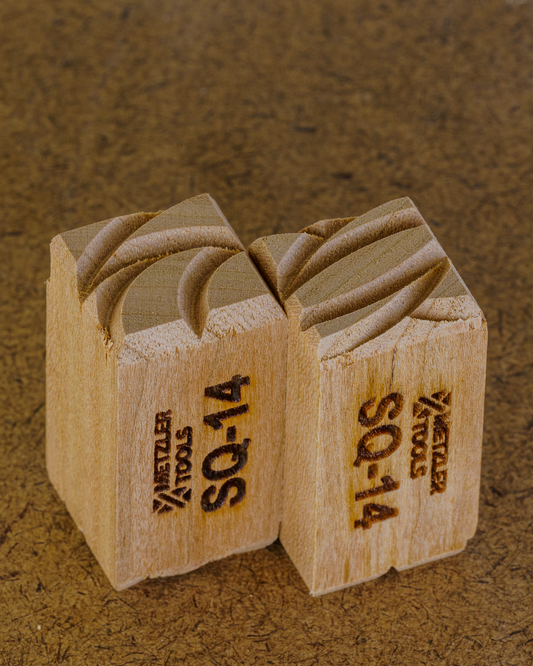 SQ-14 Double-Sided Texture Stamp